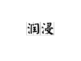 润浸